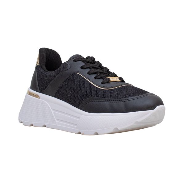 Tenis preto solado store alto